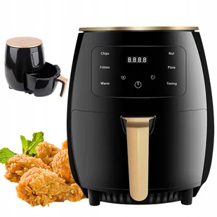 Frytkownica Beztłuszczowa Frytownica Air Fryer Mocna 2400W 6L - Frytownice gastronomiczne - miniaturka - grafika 1