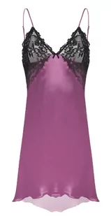 HALKA EVELYN (kolor fiolet, rozmiar S) - Piżamy damskie - miniaturka - grafika 2