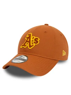 New Era Czapka z daszkiem Boucle 920 Athletics 60435078 Brązowy - Czapki męskie - miniaturka - grafika 1