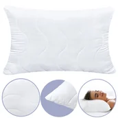Poduszki - Poduszka Do Spania 40X60 Pikowana Antyalergiczna Mikrofibra Oddychająca - miniaturka - grafika 1