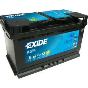 Akumulator EXIDE 12V 82Ah 800A EK820  w 24 h. Do 100 dni na zwrot. 100 tys. Klientów. - Akumulatory samochodowe - miniaturka - grafika 1