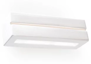 Sollux Lighting Kinkiet ceramiczny VEGA LINE CAFÉ AU LAIT - Lampy ścienne - miniaturka - grafika 1