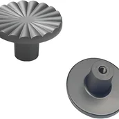 Zawiasy, okucia i inne akcesoria - 20 mosiężnych uchwytów meblowych, uchwytów szafek, mosiężnych klamek do drzwi i srebrnych uchwytów do szuflad. - miniaturka - grafika 1