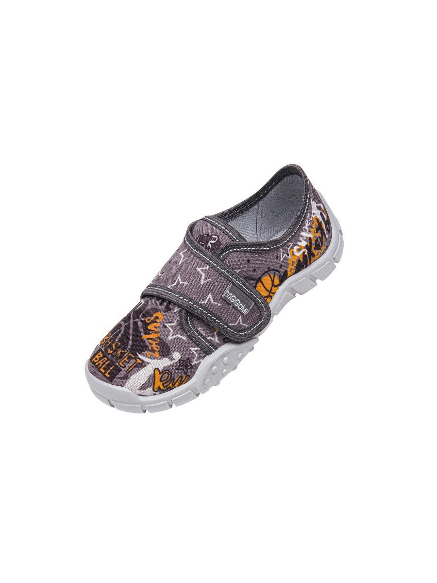 Chłopięce kapcie z nadrukiem basketball Vi-Ga-Mi r.26