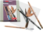 Kredki, ołówki, pastele i pisaki - Bruynzeel/sakura Bruynzeel Design Specialty Kredki 12 szt 8823H12 - miniaturka - grafika 1