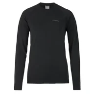 Koszulki sportowe damskie - Damska koszulka Craft Active Comfort Ls 2 W Rozmiar: S / Kolor: czarny - miniaturka - grafika 1