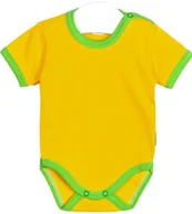 Body dla niemowląt - BODY NIEMOWLĘCE KRÓTKI RĘKAW RĘKAWEK ROZM. 68 Pampicio - miniaturka - grafika 1