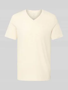 T-shirt o kroju regular fit z czystej bawełny - Koszulki męskie - miniaturka - grafika 1