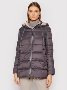 Cappellini Kurtka puchowa M24398 6098C Szary Regular Fit - Kurtki damskie - miniaturka - grafika 1