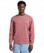 Bluzy męskie - Bluza Lee PATCH CREW SWS 112363880 Henna XL - miniaturka - grafika 1