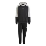 Dresy męskie - Męski Dres ADIDAS M FL CB TS IY0300 – Czarny - miniaturka - grafika 1