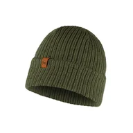 Czapki damskie - BUFF CZAPKA ZIMOWA DZIANINA KNITTED KORT KHAKI - miniaturka - grafika 1