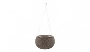 Keter Doniczka COZIES KNIT - jasny brąz - Donice - miniaturka - grafika 1