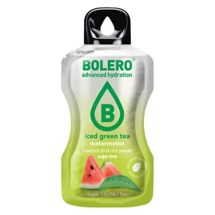BOLERO CLASSIC ICED GREEN TEA WATERMELON 8g - Zdrowa żywność - miniaturka - grafika 1