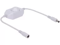 Taśmy LED - Sterownik LED Mono 1x6A potencjometr na przewodzie biały 12-24V firma Prescot - miniaturka - grafika 1