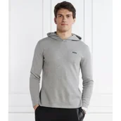 Bluzy męskie - BOSS BLACK Bluza Waffle | Regular Fit - miniaturka - grafika 1