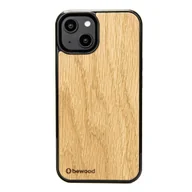 Etui i futerały do telefonów - Drewniane Etui Bewood iPhone 14 DĄB - miniaturka - grafika 1