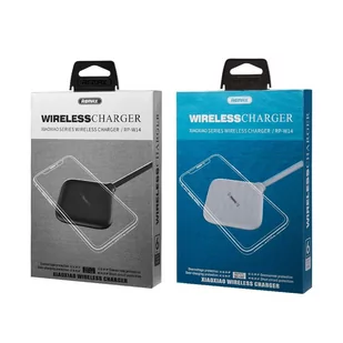 Remax bezprzewodowa ładowarka Qi 5 W do telefonu i słuchawek czarny (RP-W14 black) - Ładowarki do telefonów - miniaturka - grafika 4