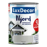 Farby i impregnaty do drewna - Impregnat do elewacji drewnianych Njord poranny szron 0,75 l LuxDecor - miniaturka - grafika 1