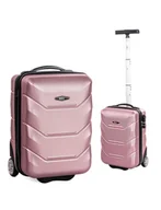 Walizki - Mała walizka podróżna 720 XS 40x20x25 ROSE RED - miniaturka - grafika 1