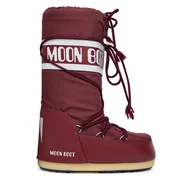 Buty dla chłopców - Śniegowce Moon Boot Mb Icon Nylon 80D1400440 D Bordowy - miniaturka - grafika 1