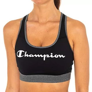 Biustonosze - Champion Damski biustonosz sportowy The Absolute Workout, Mehrfarbig (Noir Logo 8mo), S - grafika 1