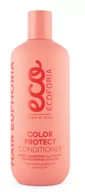 Odżywki do włosów - Ecoforia. Hair Euphoria. Farbowane - Odżywka do włosów farbowanych 400 ml - miniaturka - grafika 1