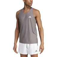 Koszulki sportowe męskie - adidas Męska koszulka bez rękawów Own The Run, XXL Charcoal - miniaturka - grafika 1