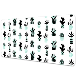 Mata ochronna podkładka pod mysz Sukulenty 90x45cm - Podkładki pod mysz - miniaturka - grafika 1