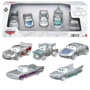Auta Cars 5-pak 100 Rocznica Disney HPL98 - Samochody i pojazdy dla dzieci - miniaturka - grafika 1
