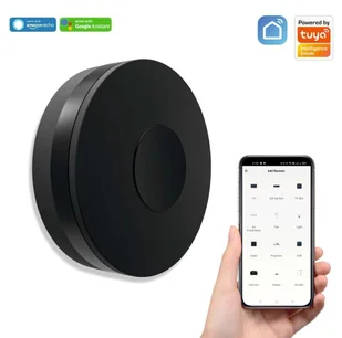 Uniwersalny pilot WiFi IR TUYA SmartLife Czarny NEO - Piloty - miniaturka - grafika 1
