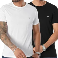 Koszulki męskie - Emporio Armani t-shirt koszulka męska komplet 2-pack 111267-4R722-07620 M - miniaturka - grafika 1
