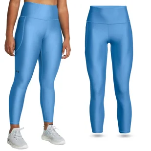 Legginsy treningowe damskie UNDER ARMOUR HeatGear szybkoschnące termoaktywne - Spodnie sportowe damskie - miniaturka - grafika 1