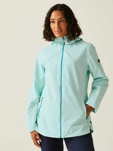 Regatta Kurtka przeciwdeszczowa "Hamara IV" w kolorze błękitnym - Kurtki i kamizelki sportowe damskie - miniaturka - grafika 1