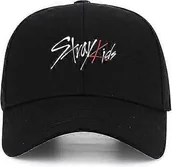 Czapki dla dzieci - Czapka Straykids Czapka Regulowana czapka Czapka z daszkiem Damska czapka Czarny kapelusz - miniaturka - grafika 1