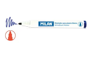 Milan Milan, markery do tablic, czerwone, 12 sztuk - Markery do tablic - miniaturka - grafika 2
