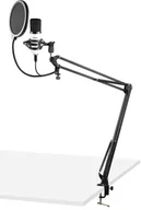 Mikrofony komputerowe - Zestaw mikrofonowy studyjny CMS300W USB biały one size - miniaturka - grafika 1