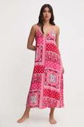 Piżamy damskie - Dkny koszula nocna damska kolor różowy YI60015 - DKNY - miniaturka - grafika 1