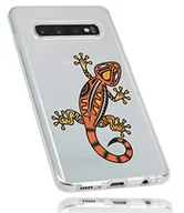 Etui i futerały do telefonów - mumbi Etui kompatybilne z Samsung Galaxy S10, cienkie etui na telefon komórkowy, z motywem gekona, przezroczyste - miniaturka - grafika 1