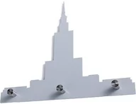 Wieszaki i stojaki - Wieszak potrójny Pałac szary - miniaturka - grafika 1