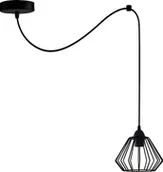 Lampy sufitowe - Lampa wisząca Solar SFERA Lampa loft diament 1 płomienna pająk - miniaturka - grafika 1