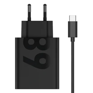 Ładowarka Motorola TurboPower 68 W + Kabel USB-C Czarna Tylko oryginalne akcesoria! Faktura VAT 23% na każde zamówienie - Ładowarki do telefonów - miniaturka - grafika 1