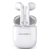 Słuchawki - GoGEN TWS BAR (TWSBAR) Biała - miniaturka - grafika 1