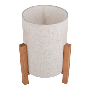 Näve Lampa stołowa 3193, drewno, tkanina lniana, wysokość 32cm - Lampy stojące - miniaturka - grafika 2