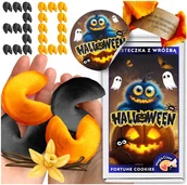 Pieczywo chrupkie - CIASTECZKA Z WRÓŻBĄ Halloween na imprezę dla dzieci zabawa upominek 30 szt - miniaturka - grafika 1