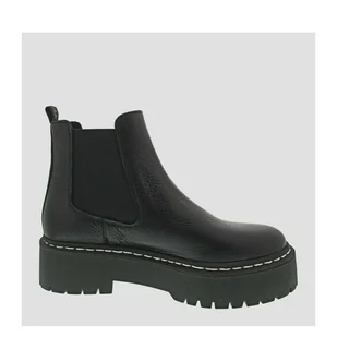 Sztyblety damskie skórzane Steve Madden Veerly Bootie SM11001347-BNB 38 23.8 cm Beżowe (8720236350749). Buty za kostkę damskie - Botki damskie - miniaturka - grafika 1