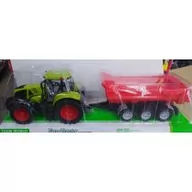 Samochody i pojazdy dla dzieci - Traktor z przyczepą Macyszyn Toys - miniaturka - grafika 1