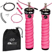 Obciążenia - Skakanka Bokserska Regulowana Z Obciążeniem Crossfit, 300 cm Fit.me - miniaturka - grafika 1