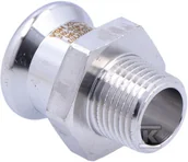 Łączniki, trójniki, kształtki - Złączka GZ Inox - 22 R1/2" - miniaturka - grafika 1