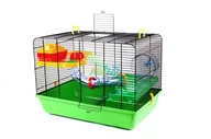 Klatki dla gryzoni - Inter-Zoo Klatka Dla Chomika Jerry Ii + Tuba - miniaturka - grafika 1